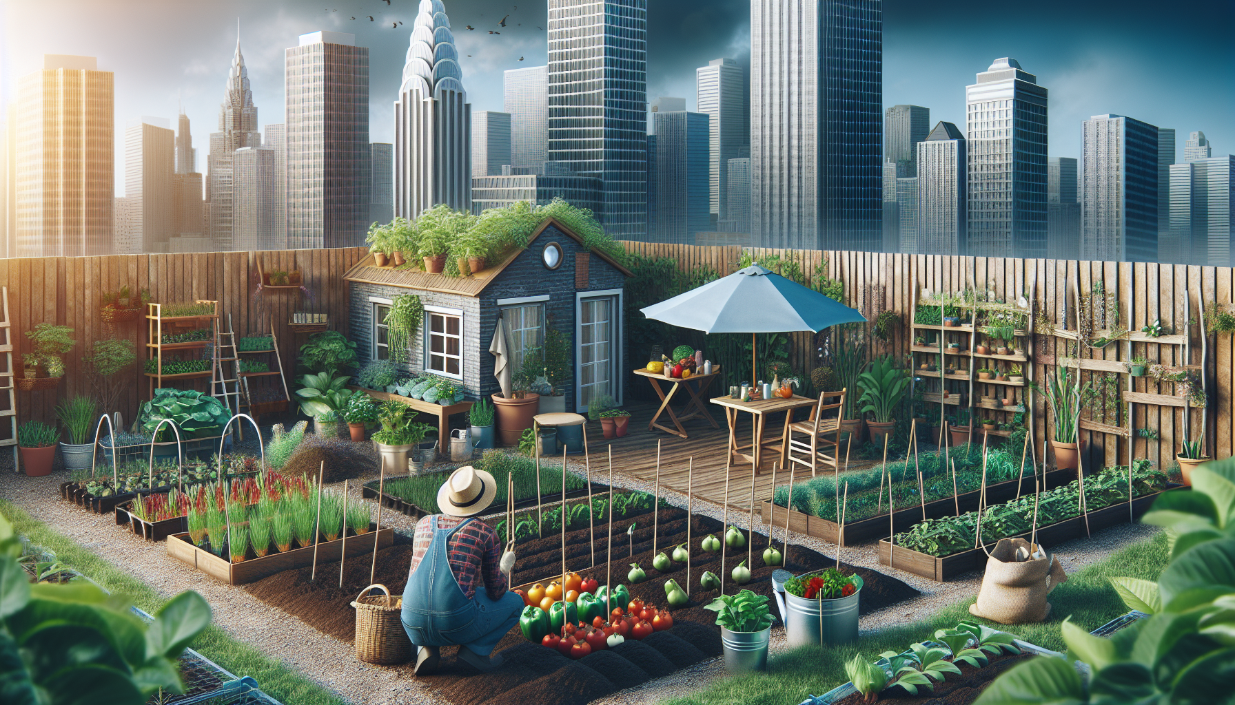 도시 농업: 도시 한복판에서 나만의 정원 가꾸기-두번째