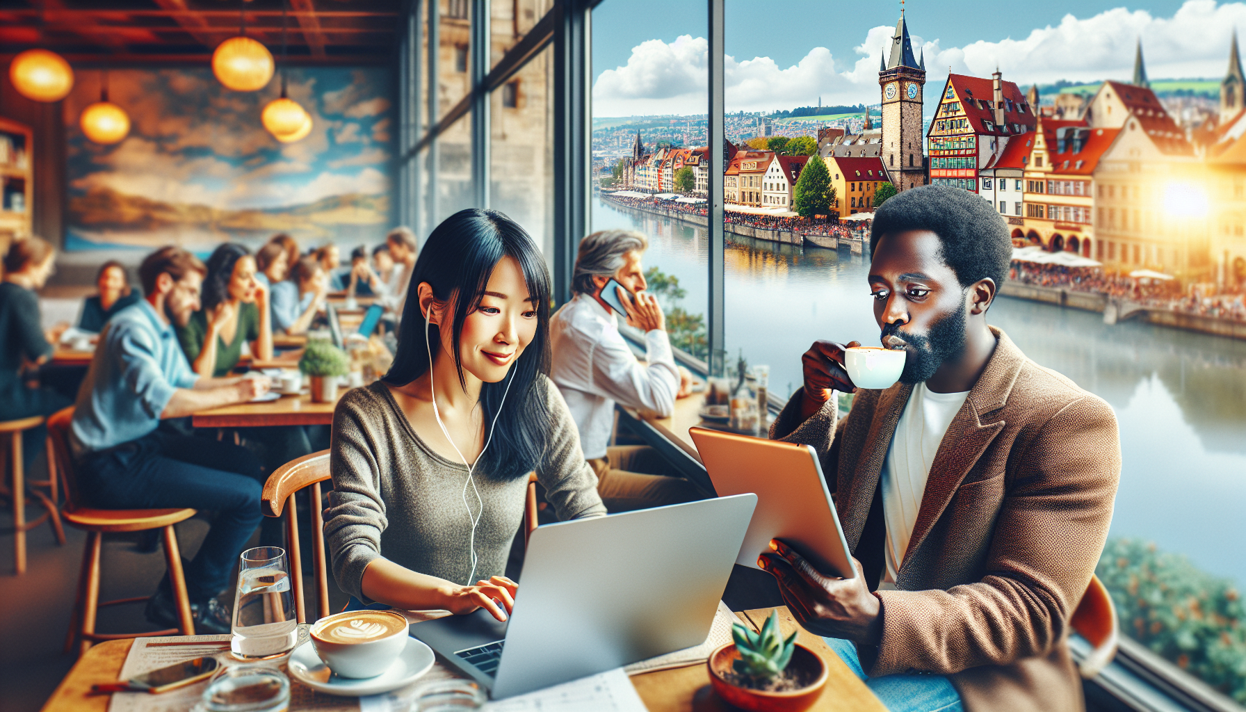 디지털 노마드 라이프: 전 세계 어디서든 일하기
-두번째