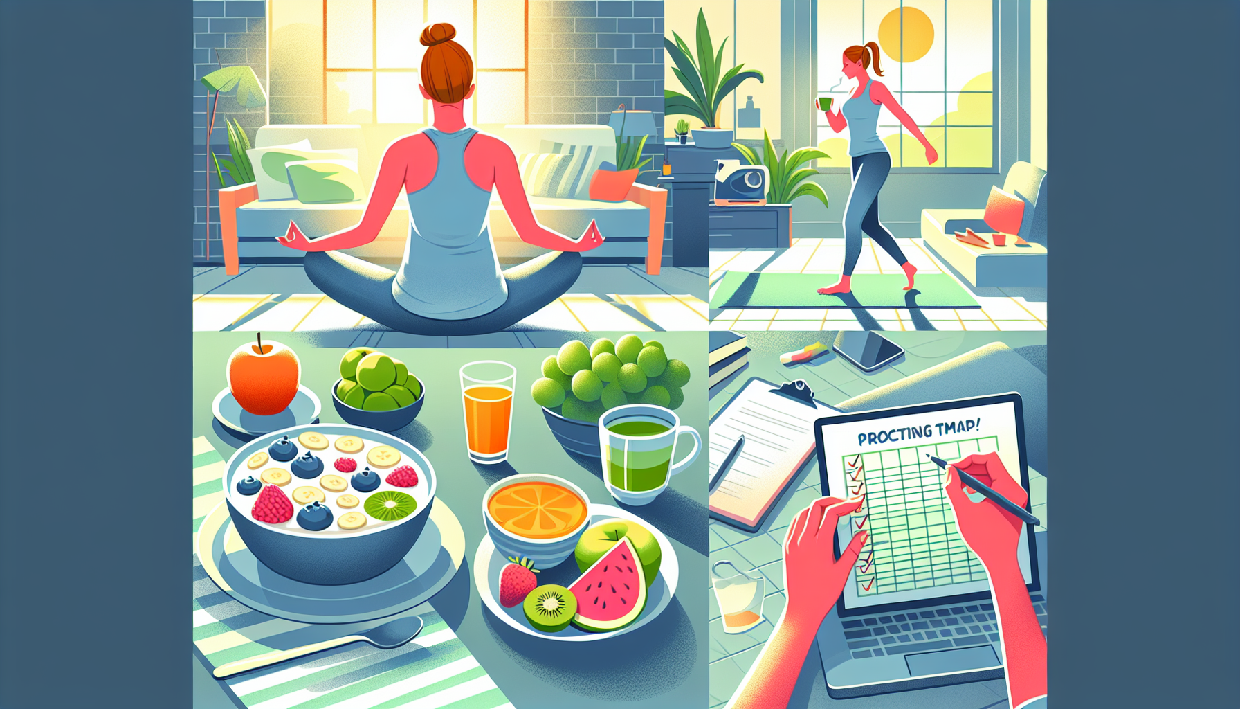 생산성을 높이는 아침 루틴 만들기